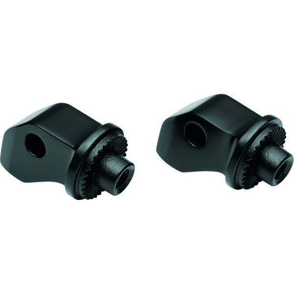 Kuryakyn Adapter Mount Splined FT Satin BK