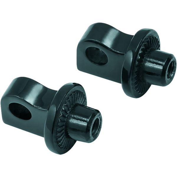 Kuryakyn Adapter Mount Splined Male BK