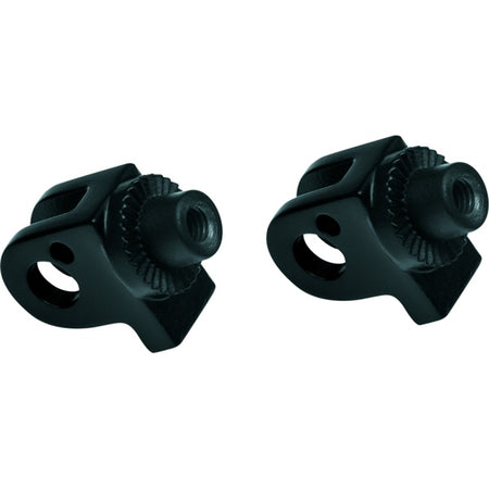 Kuryakyn Adapter Mount Splined Satin BK