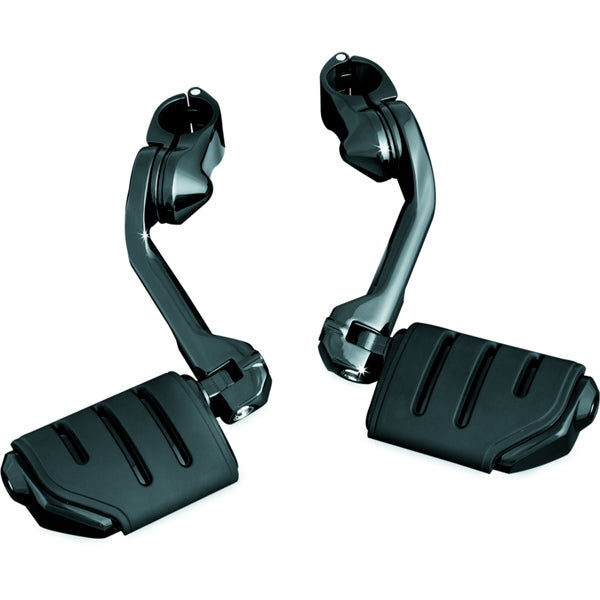 Kuryakyn Footpeg 6" Tourtech W/clamp 1-1/4" BK