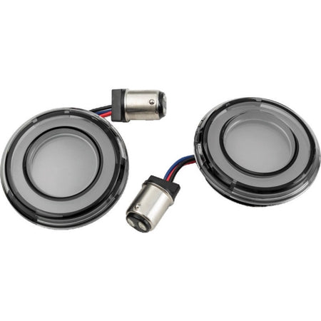 Kuryakyn Conversion Turn Signal KIT FT Amb/smk/wh