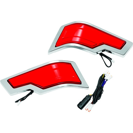 Kuryakyn Light Tracer Tourpak RR Ch/rd