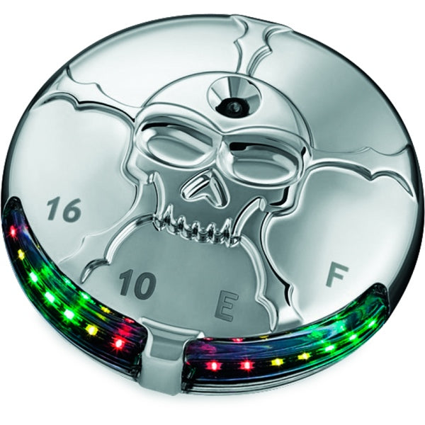 Kuryakyn Fuel/battery Gauge LED Zombie CH