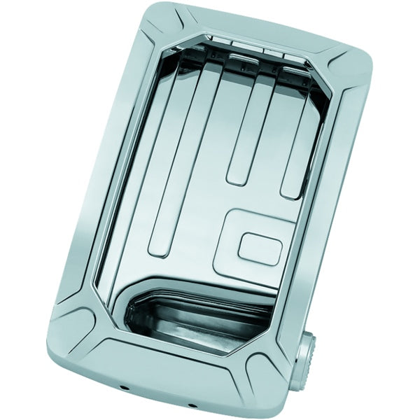 Kuryakyn License Plate Hold Nova Curved Verti CH