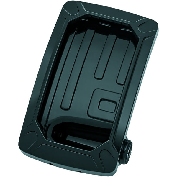 Kuryakyn License Plate Hold Nova Curved Verti BK