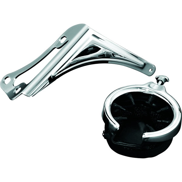 Kuryakyn Drink Holder W/basket RG Side CH HON