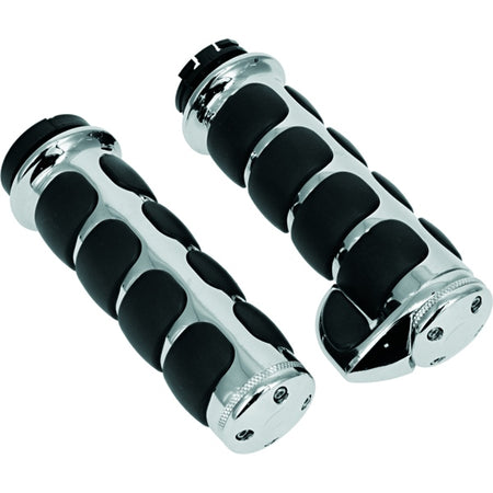 Kuryakyn Grips W/throttle Premium ISO CH