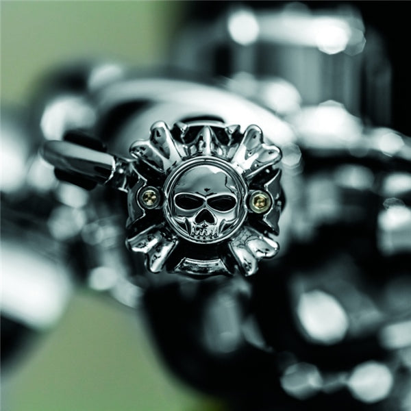 Kuryakyn Replacement Grip Emblems with Throttle