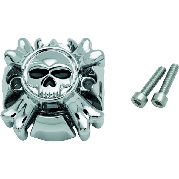 Kuryakyn Grip Emblem W/O Throttle Boss CH