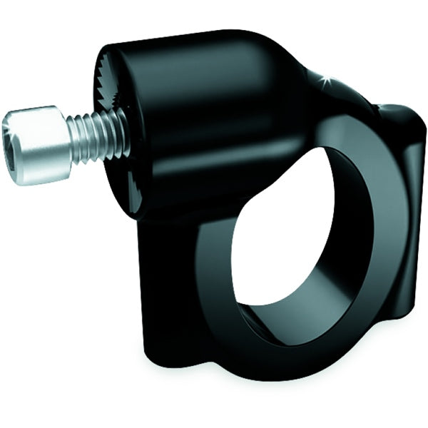 Kuryakyn Mount Licence Plate Holder Clamp Side BK