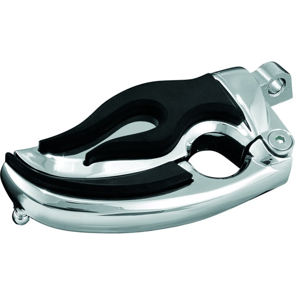 Kuryakyn Footpeg W/male Mount Ch/bk