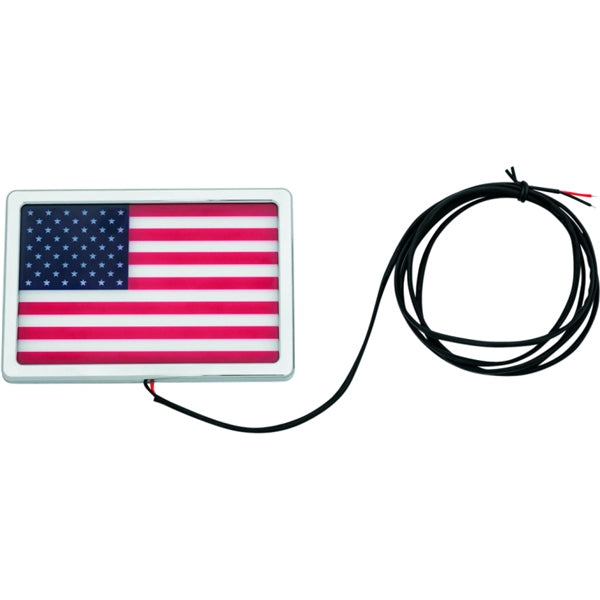 Kuryakyn Flag LED 4"X6" CH