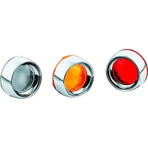 Kuryakyn Bezel Turn Signal W/smk Lens Chrm