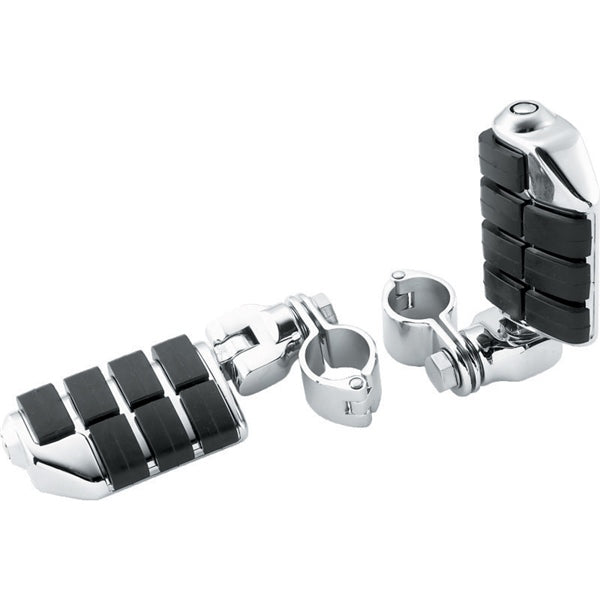 Kuryakyn Footpeg Dually ISO W/1-1/4" Clamp Chrm