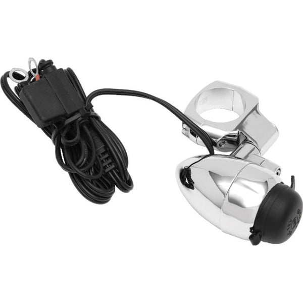 Kuryakyn Power Plug W/ 1-1/4" BAR Mount Chrm