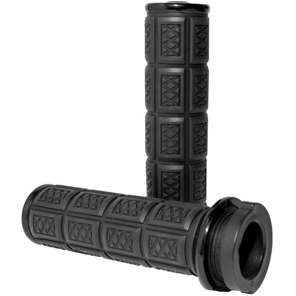 Kuryakyn Grips Enygma Throttle-by-wire Gloss BK