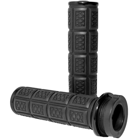 Kuryakyn Grips Enygma Throttle-by-wire Gloss BK