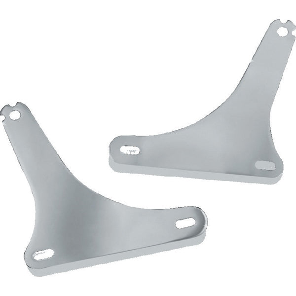 Kuryakyn Fixed Mount Backrest Chrm
