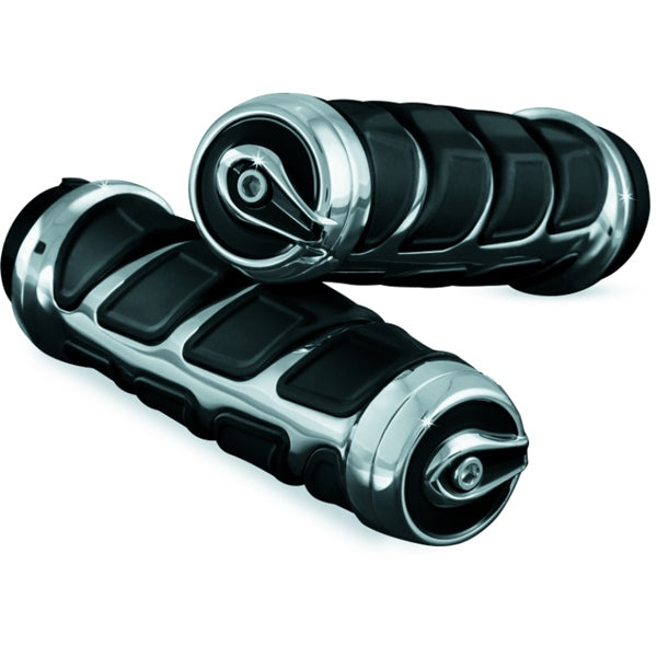 Kuryakyn Grips Kinetic Univ 7/8" Chrm