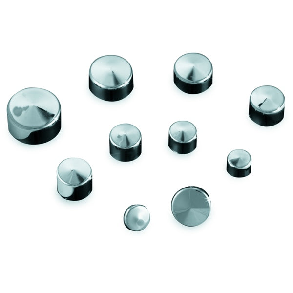 Kuryakyn Bolt Cover Kool Kaps 3/16" Socket Chrm