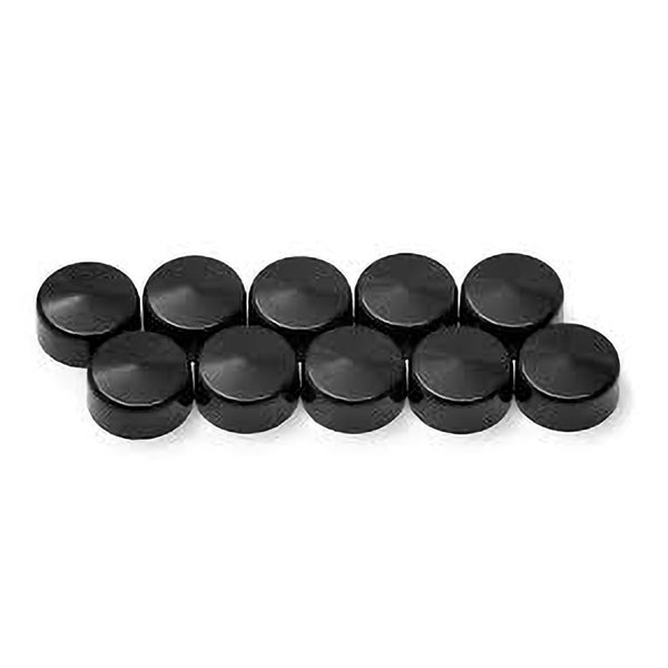 Kuryakyn Bolt Cover Kool Kaps Black 9/16" HEX