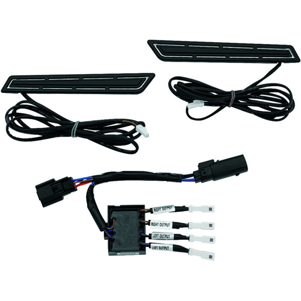 Kuryakyn Saddlebag Hinge Accent LED Chrm
