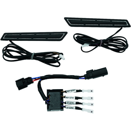 Kuryakyn Saddlebag Hinge Accent LED Chrm