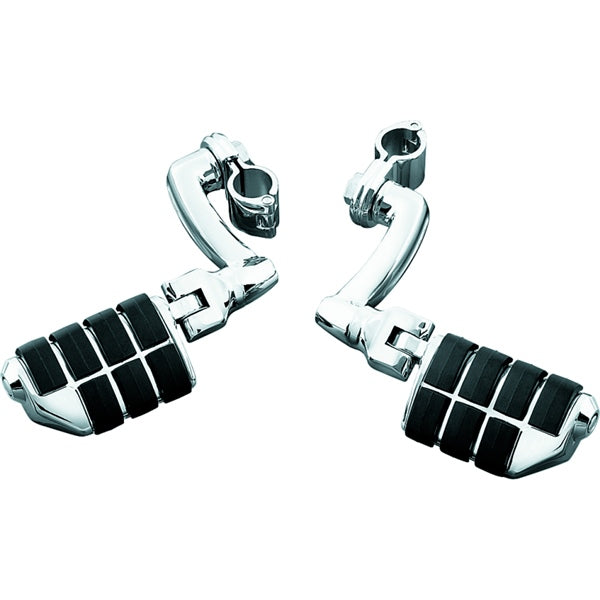 Kuryakyn Footpeg Offset A/1-1/4" Mount Chrm