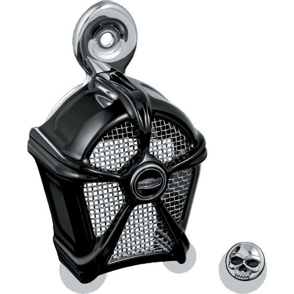 Kuryakyn Horn Cover Mach 2 Bk/chrm