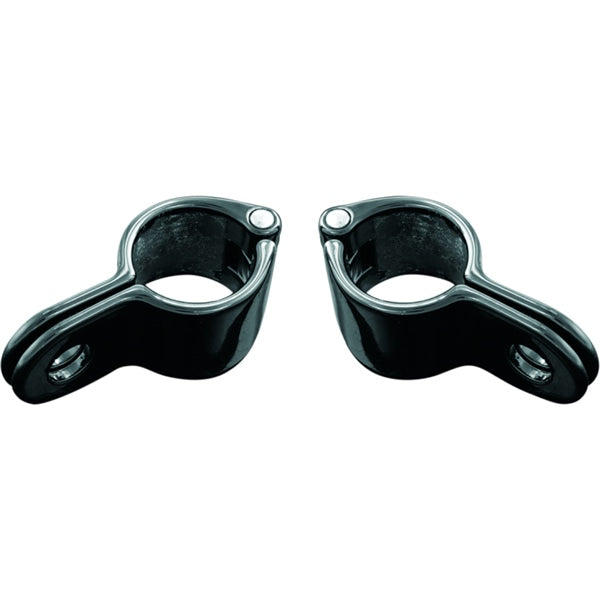 Kuryakyn Quick Clamp Magnum 1" Gloss BK