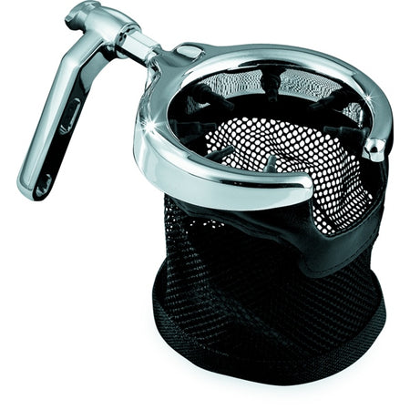 Kuryakyn Drink Holder Perch Mount W/ Basket Chrm