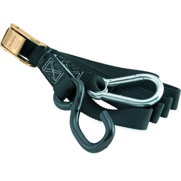 BikeMaster TIE Down Carabiner W/softhook BK