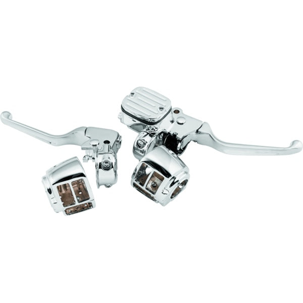 Biker's Choice Handlebar Control KIT Chrome Harley