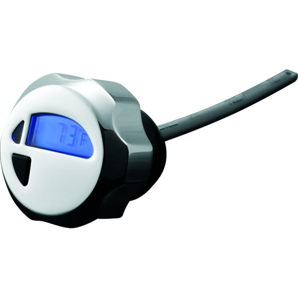 Biker's Choice OIL Filler CAP W/led Temperature Gauge