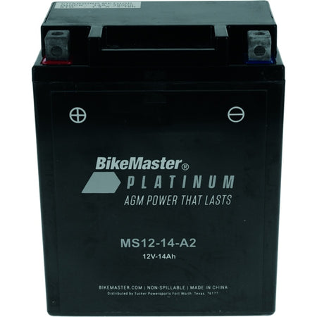 BikeMaster MS12-14-A2 AGM Battery
