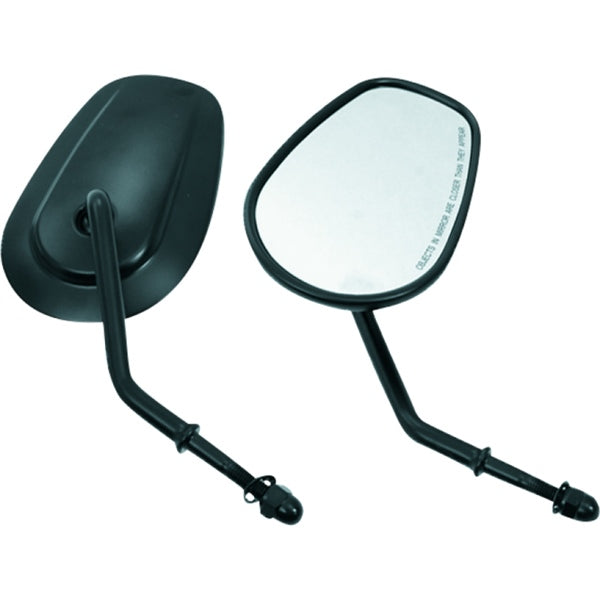 Biker's Choice Tapered Short Stem Mirrors