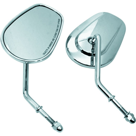 Biker's Choice Tapered Short Stem Mirrors