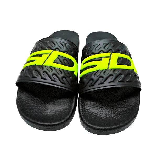 Sidi Pool Slide Bk/ye/fluo 45