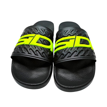 Sidi Pool Slide Bk/ye/fluo 43
