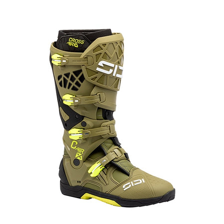 Sidi Boot Crossair X Olive Gr/fluo YE 48
