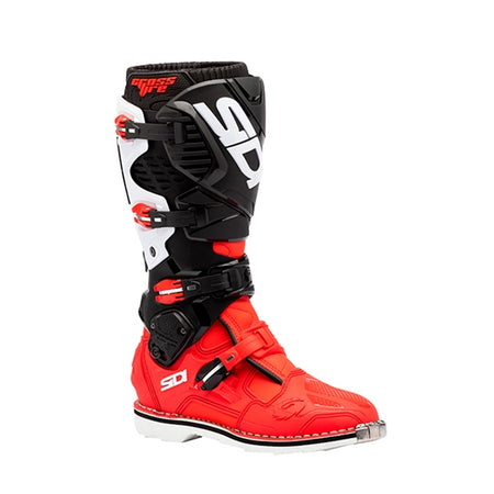 Sidi Boot Crossfire Rd/bk/wh 42