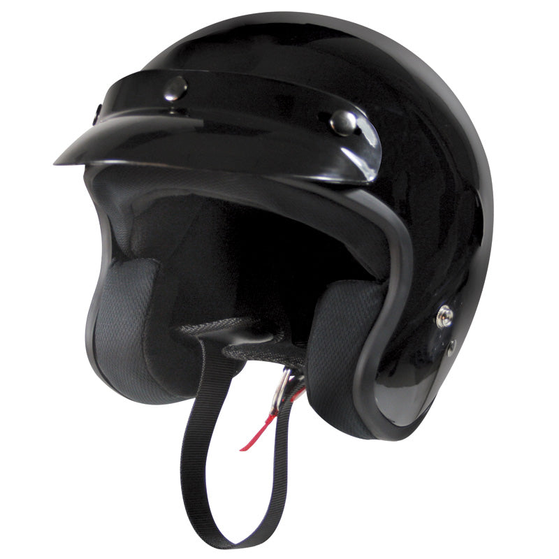 THH TRAIL OPEN HELMET - Black