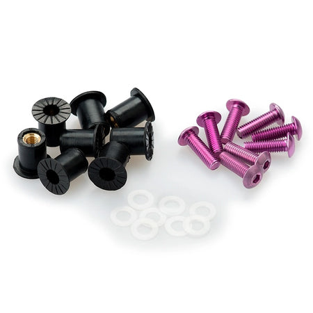 Puig Screw KIT W/well NUT PUR Puig QTY6