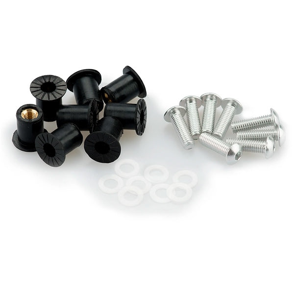 Puig Screw KIT W/well NUT SIL Puig QTY6