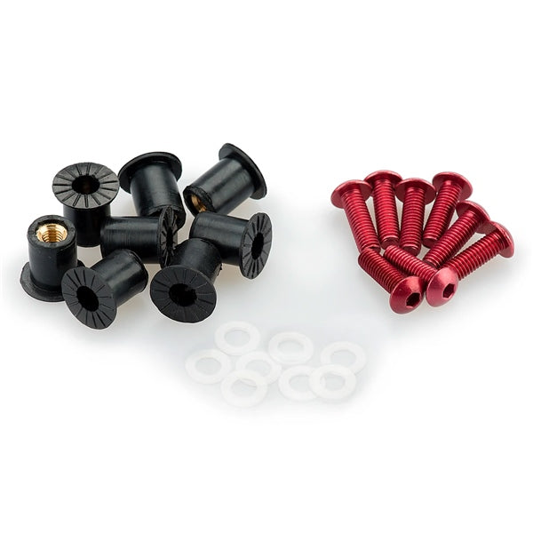 Puig Screw KIT W/well NUT RD Puig QTY6