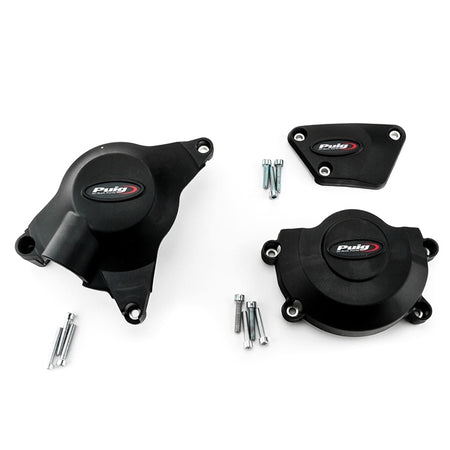 Puig Engine Cover Track Homolo BK YAM