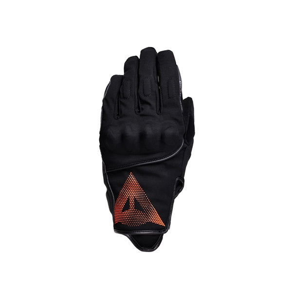 Dainese Glove Udine WP MEN Bk/rd Fluo