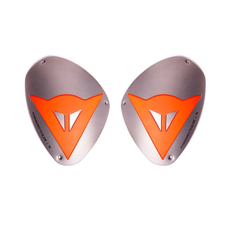 Dainese Knee Plate KIT Tit/rd Fluo