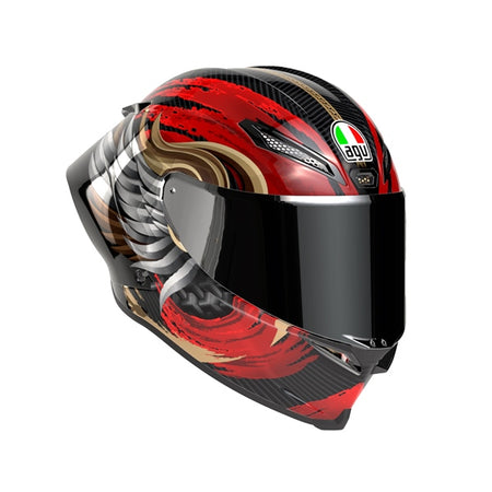 AGV Helm Pista GP RR S Onore Carb Gld/rd