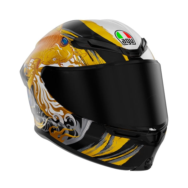 AGV Helm K6 S Mizukoi Bk/gld